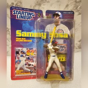 1999 Sammy Sosa Starting Lineup Sports Figurine....62 Home Runs..New in box